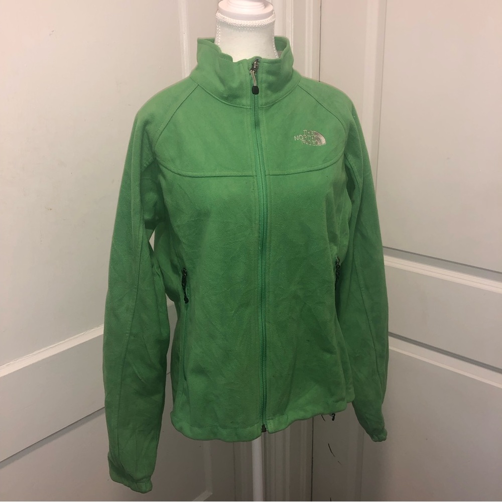 Ll Bean ladies windwall fleece full zip jacket size large